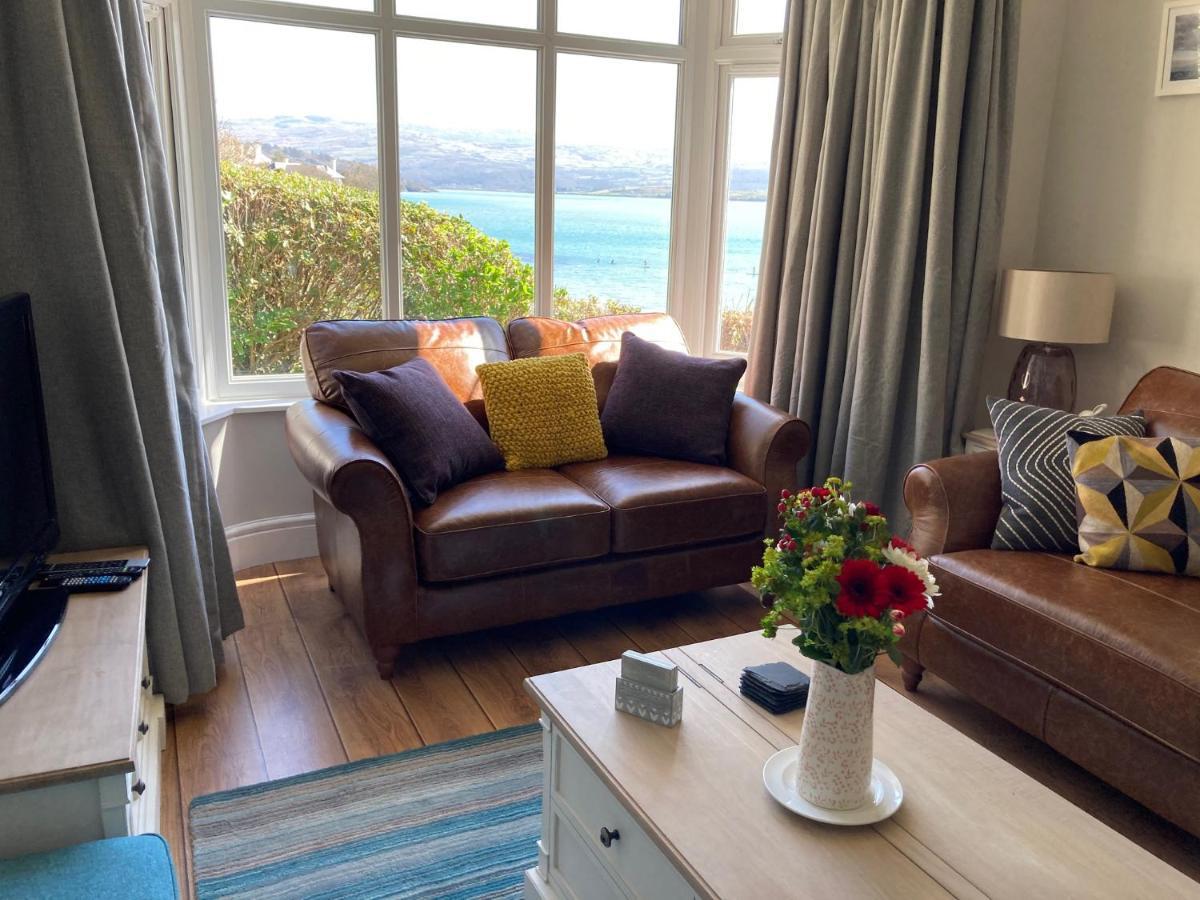 Tegfryn , 5*, Sea View, Borth Y Gest Villa Porthmadog Exterior foto