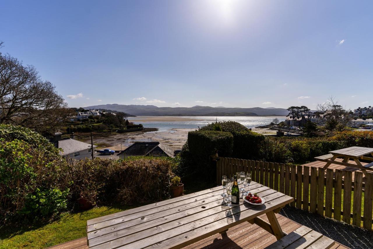 Tegfryn , 5*, Sea View, Borth Y Gest Villa Porthmadog Exterior foto
