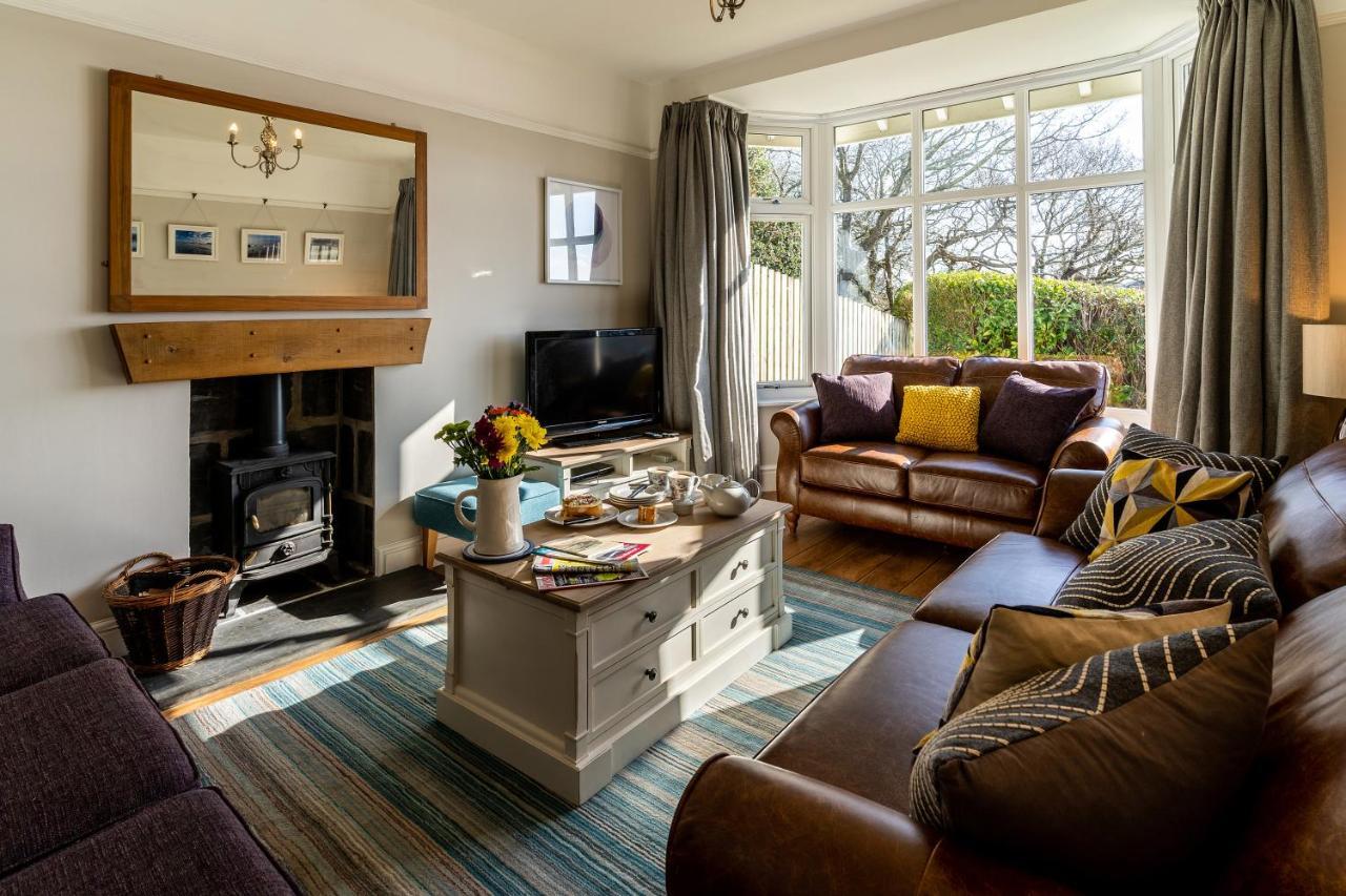 Tegfryn , 5*, Sea View, Borth Y Gest Villa Porthmadog Exterior foto